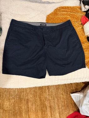 Express Navy Blue men’s Chino Shorts